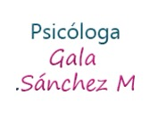 Psicóloga Gala Sánchez M.
