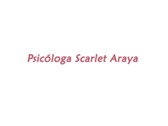 Psicóloga Scarlet Araya
