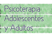 Psicoterapia Adolescentes y Adultos