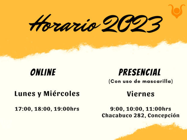 Horario 2023